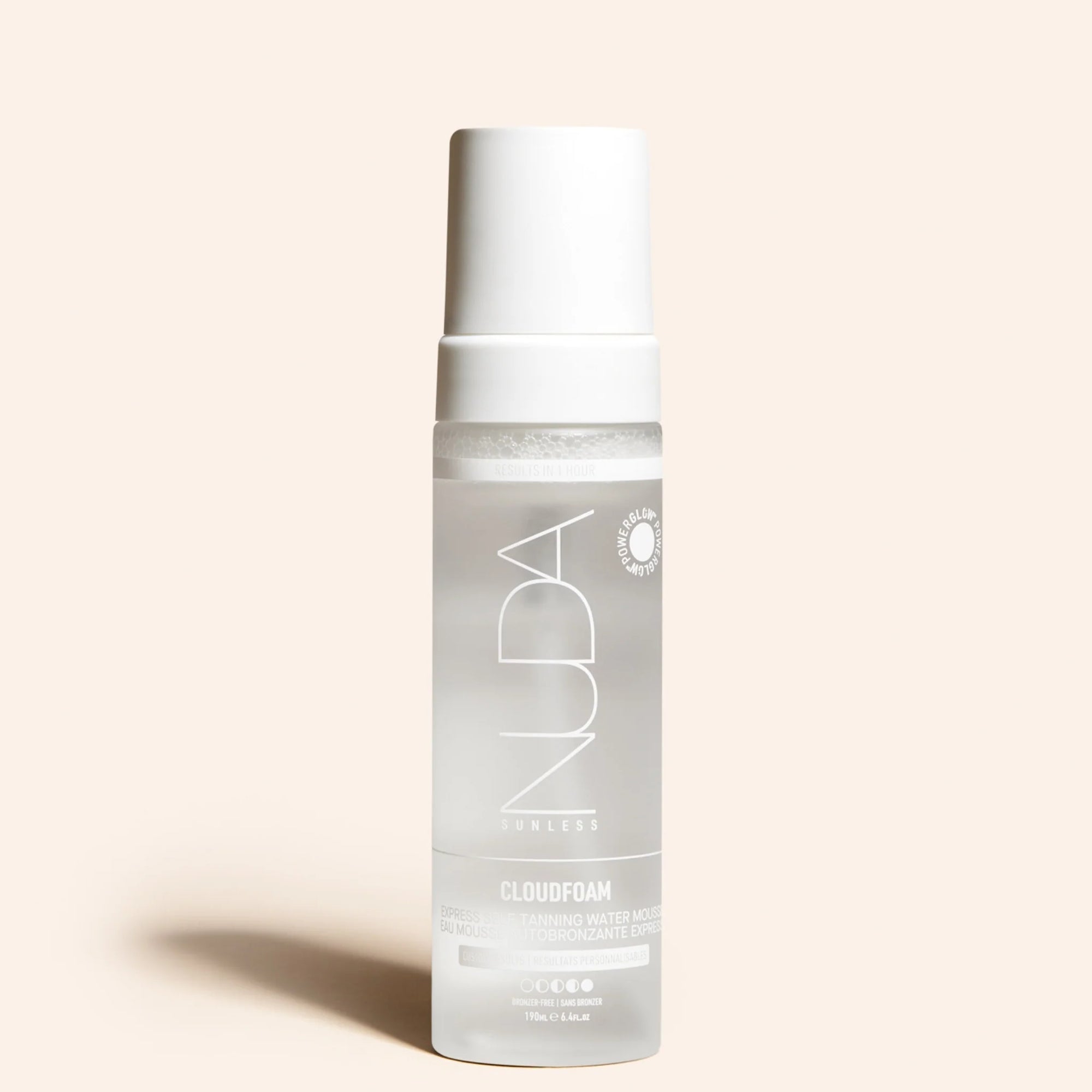Nuda- Mousse d'eau autobronzante express CLOUDFOAM