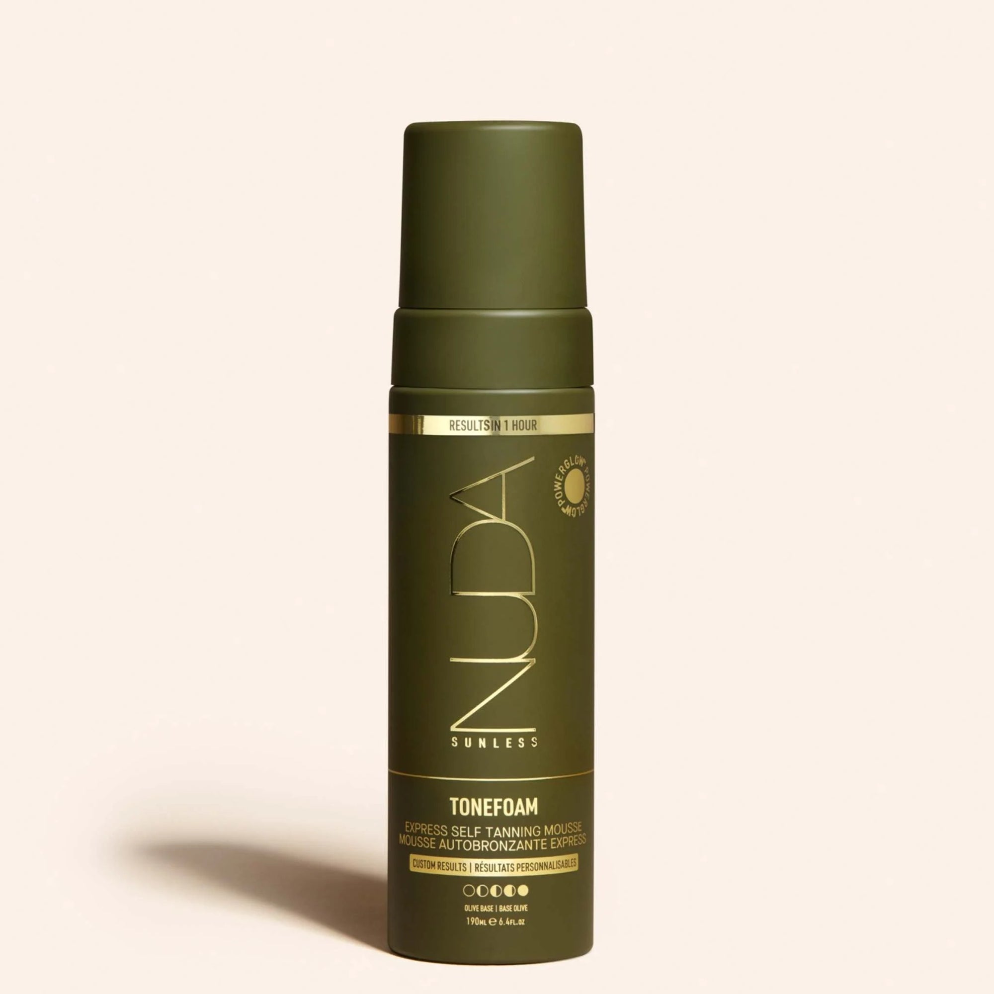 Nuda- Mousse autobronzante express TONEFOAM (Olive)