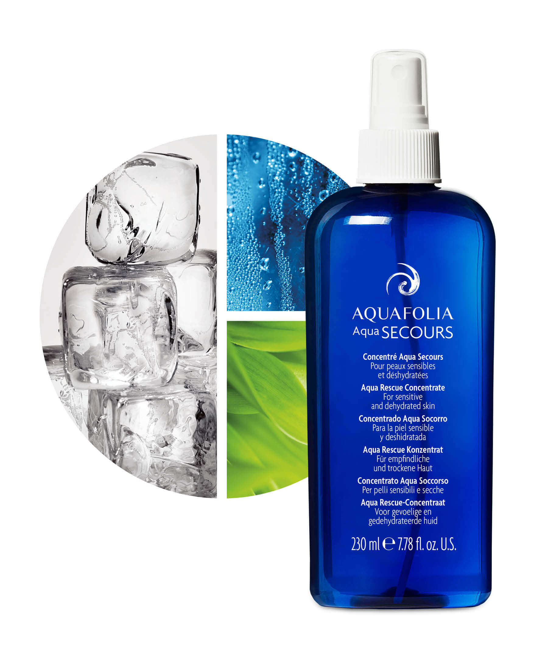 Aquafolia- Concentré Aqua Secours- Concept Aqua Secours