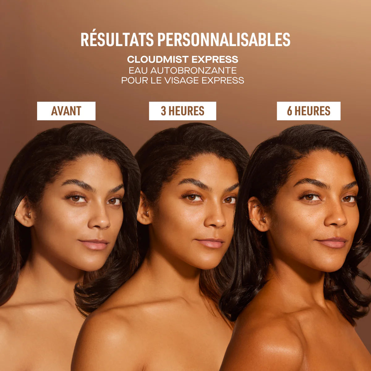 Nuda- CLOUDMIST - Eau autobronzante pour le visage - EXPRESS