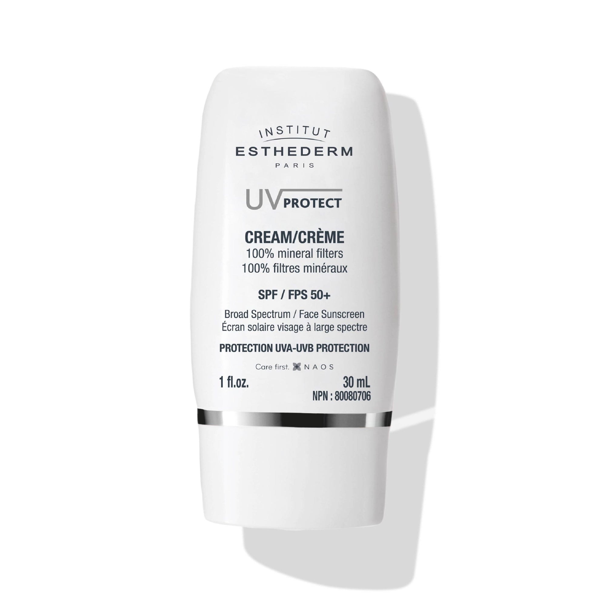 Esthederm- Crème 100% filtres minéraux fps 50+ UV PROTECT