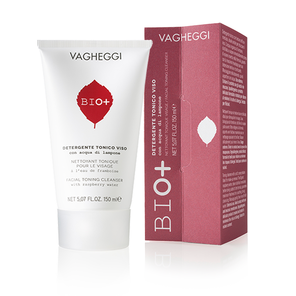 Vagheggi- Nettoyant tonique à l’eau de framboise BIO+