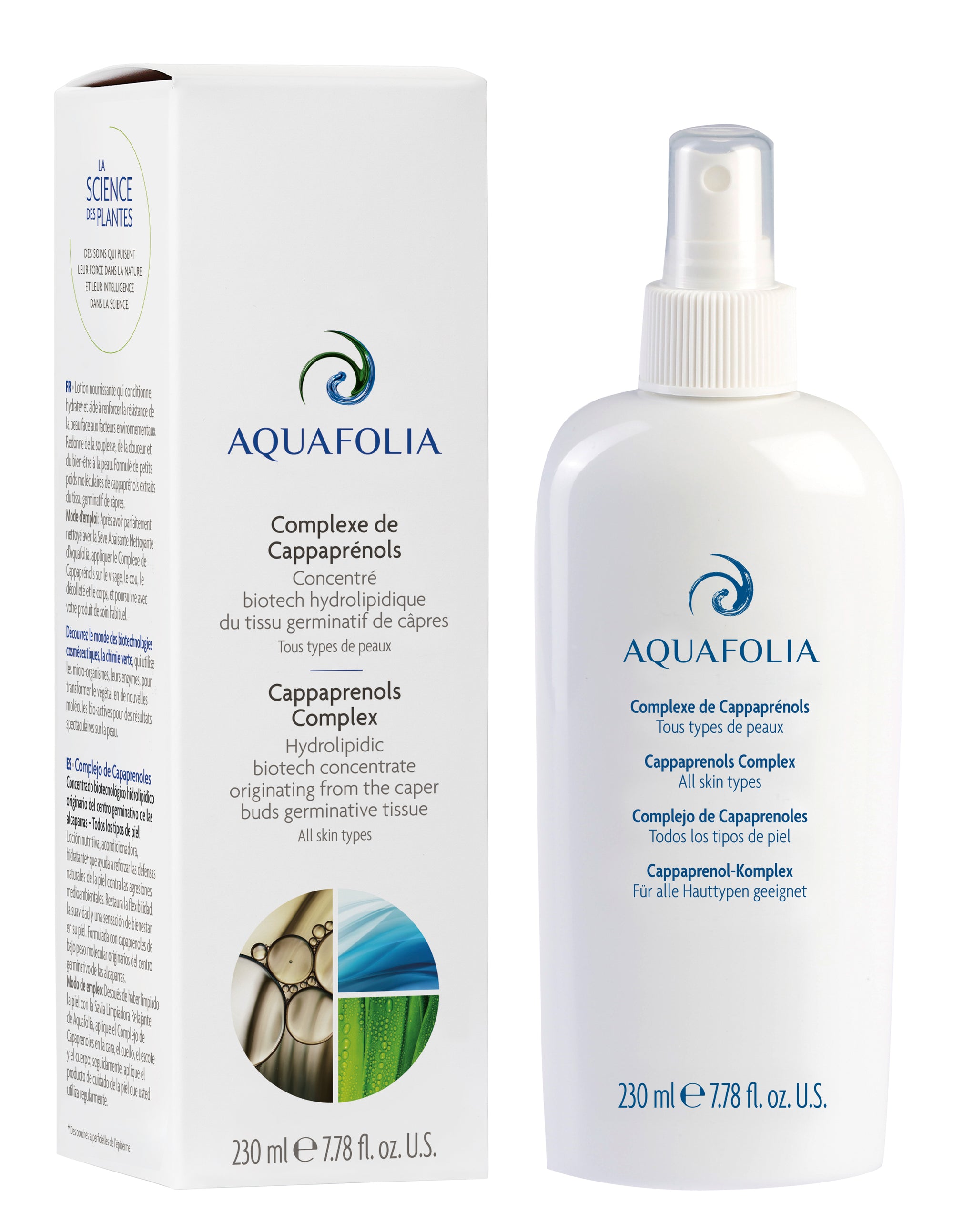 Aquafolia- Complex of Cappaprénols- AquaNUTRIA Concept