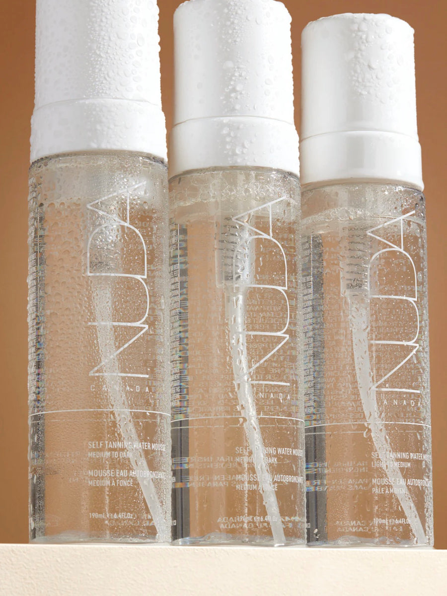 Nuda- Eau mousse autobronzante - MOYEN À FONCÉ