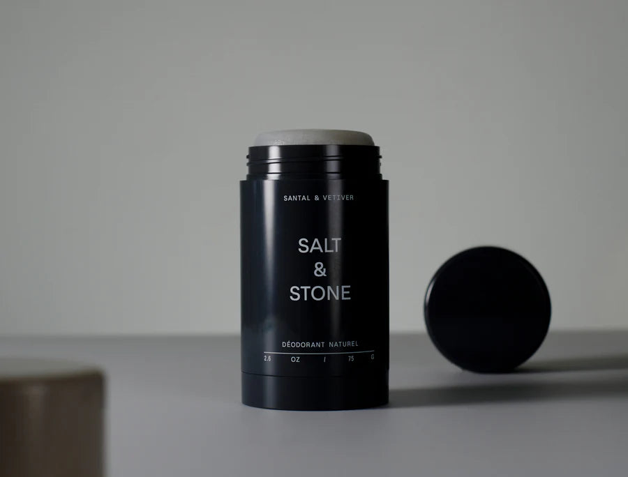 Salt and Stone- Déodorant Naturel Gel Peau sensible (Santal et Vétiver)