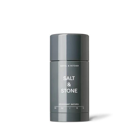 Salt and Stone- Déodorant Naturel Gel Peau sensible (Santal et Vétiver)