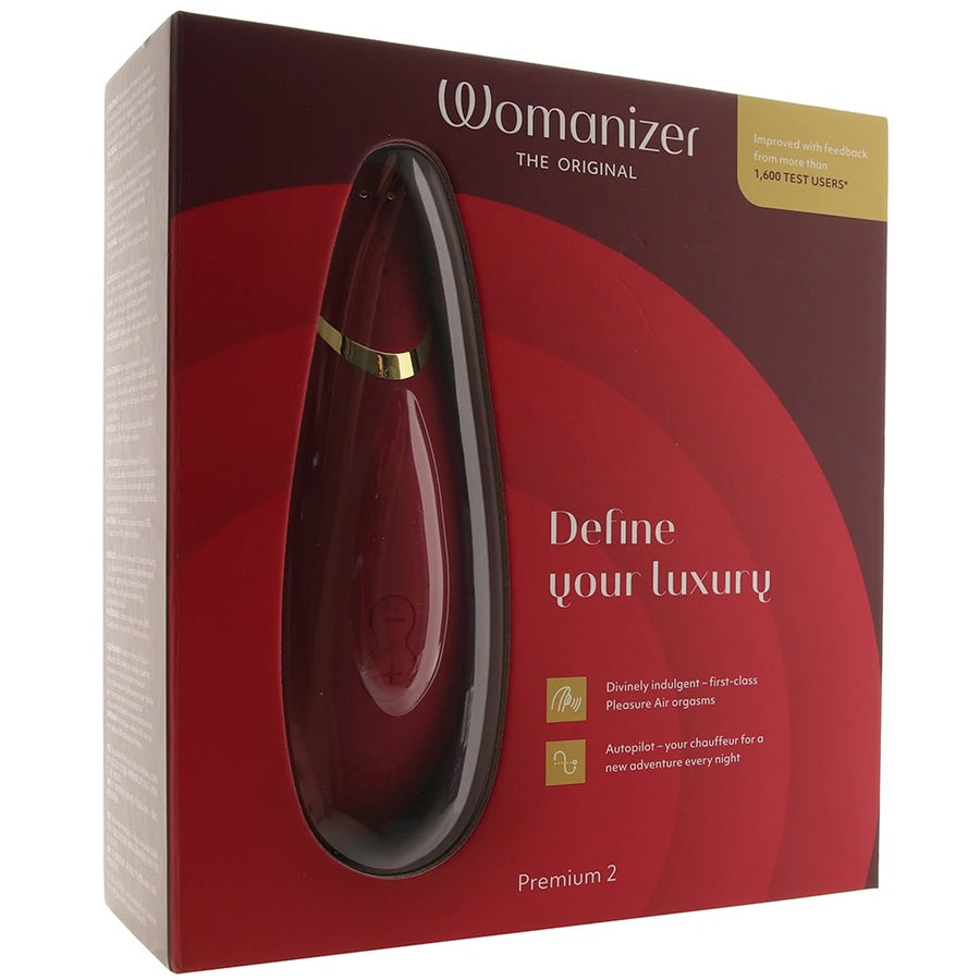 Womanizer- Premium 2 (Bordeaux)